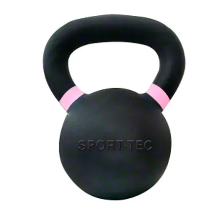 Sport-Tec Kettlebell Powdercoated, 2 kg, black/rose
