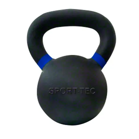 Sport-Tec Kettlebell Powdercoated, 24 kg, black/blue