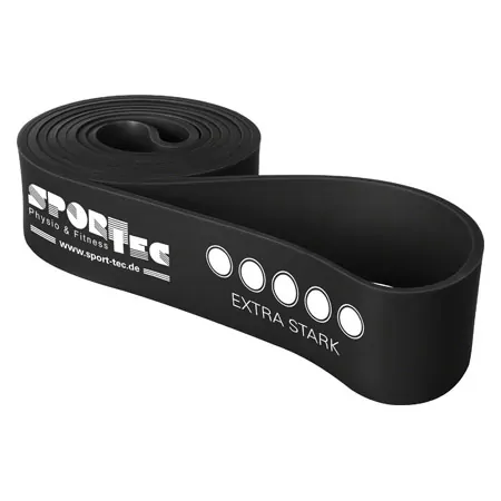 Sport-Tec Powerband made of latex, 104x4,4 cm, extra strong, black