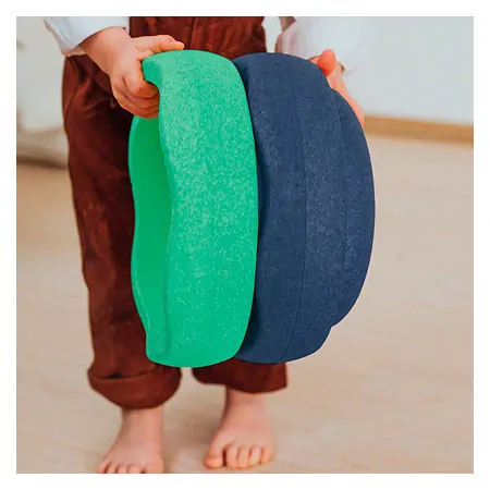 Stapelstein RAINBOW Set add on, 2 stacking stones, 1x dark blue, 1x light green