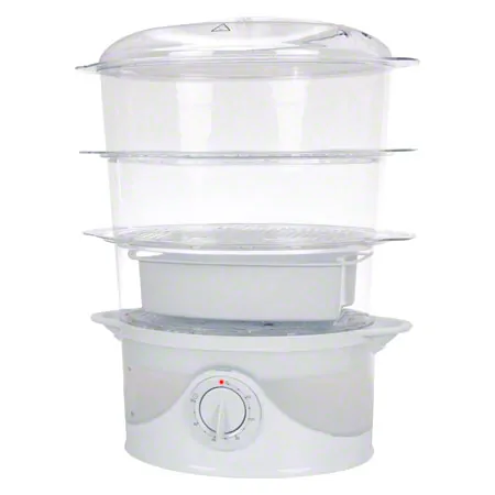 Steamer for herbal stamps with 3 containers