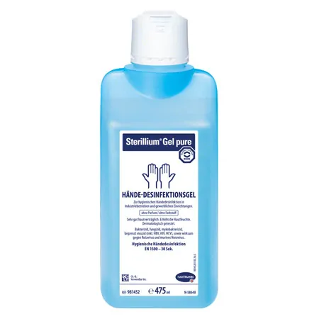 Sterillium Gel hand disinfectant Pure, 475 ml