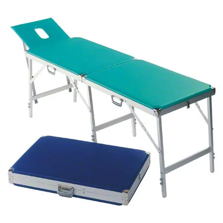 Suitcase massage bench Karat without headboard, LxWxH 170x55x70-79 cm