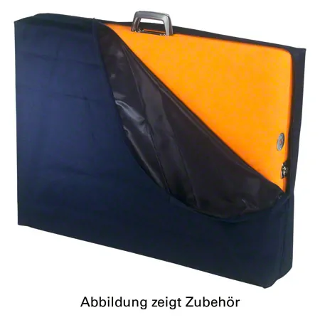 Suitcase protective cover for portable massage table Optima, blue