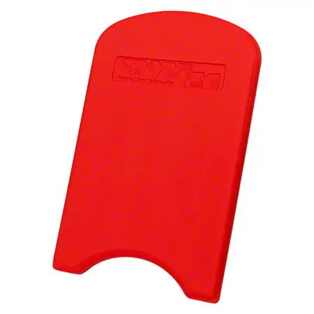 Swimming board, 47x30x4 cm, red