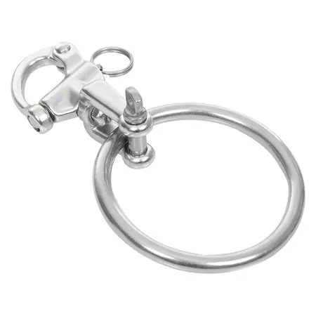 Swivel with ring