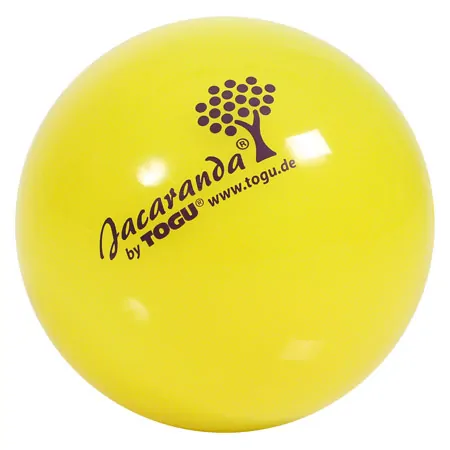 TOGU Gymnastikball JACARANDA,  12,5 cm, 400 g, gelb