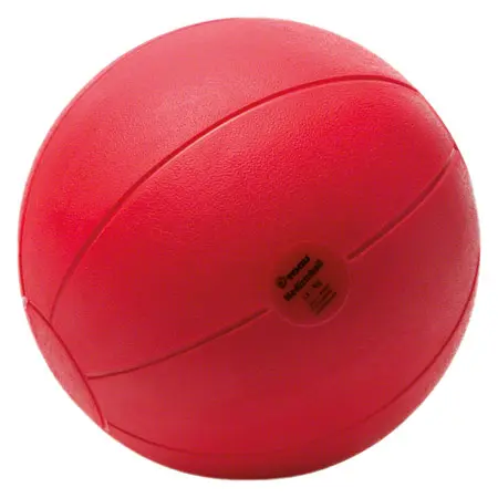 TOGU medicine ball made of Ruton,  21 cm, 1 kg, red