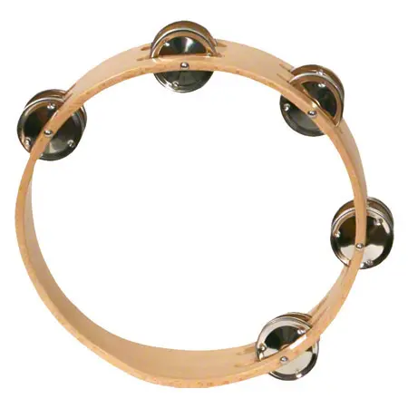 Tambourine with 10 sleigh bells,  20 cm