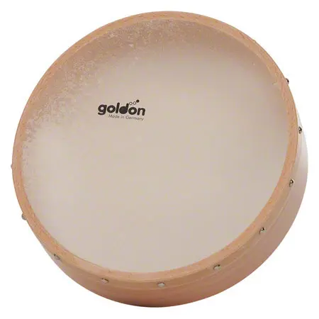 Tambourine with natural fur,  20 cm