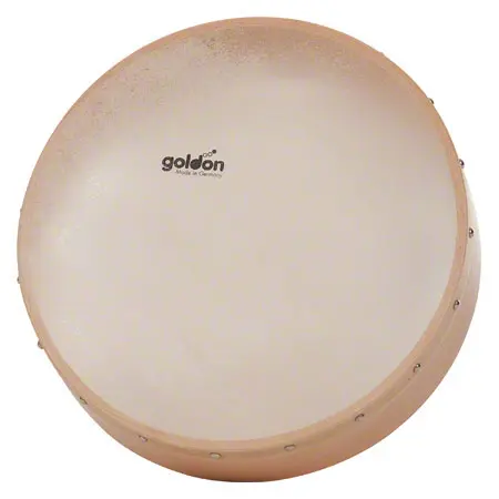 Tambourine with natural fur,  24 cm