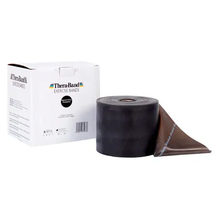 Thera-Band, 45.50 m x 12.8 cm, specially thick, black