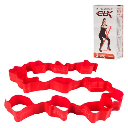 Thera-Band CLX ribbon, 2 m, medium, red