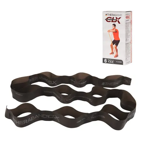 Thera-Band CLX ribbon, 2 m, special strong, black