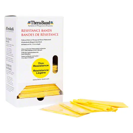 Thera-Band Dispenser incl. 30 bands, light, yellow