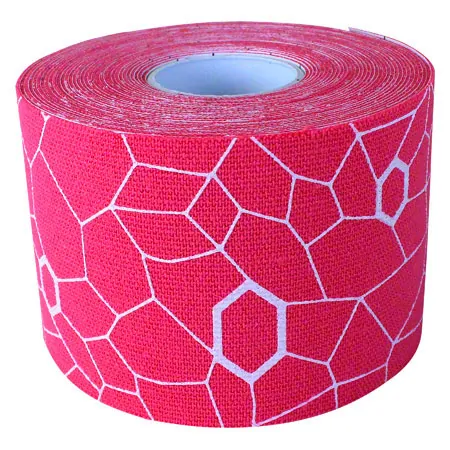 Thera-Band Kinesiology Tape XactStretch, 5 m x 5 cm, pink/white