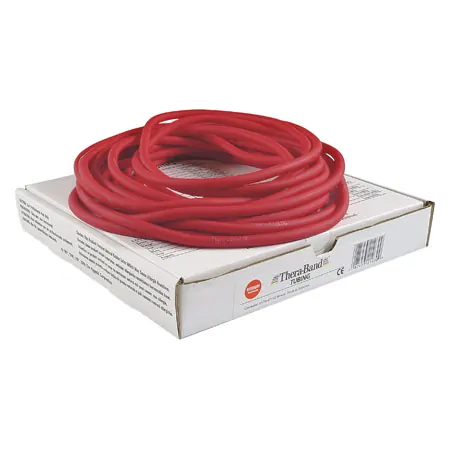 Thera-Band Tubing, 7.5 m, medium, red