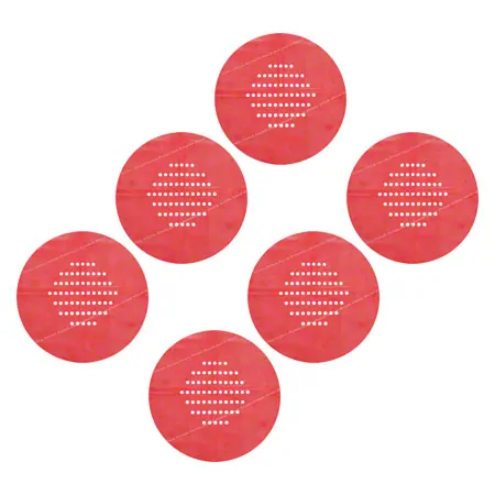 Thera-Band hand exerciser, medium, red, 6 inserts