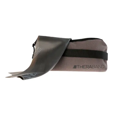 Thera-Band incl. case, 2.50 x 12.8 cm, spezial thick, black