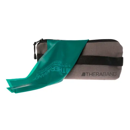 Thera-Band incl. case, 2.50 x 12.8 cm, thick, green