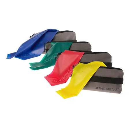 Thera-bands set of 4  incl. bags, 4 thicknesses