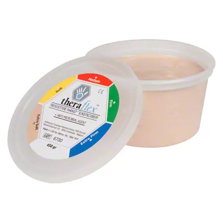 Theraflex therapy plasticine super soft, 450 g, beige