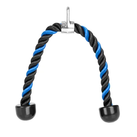 Triceps rope, black, 65 cm