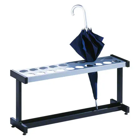 Umbrella stand with room for 20 umbrellas, 45x100x25 cm