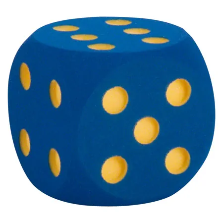 VOLLEY foam cubes uncoated, 16x16x16 cm