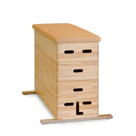 Vaulting box, LxWxH 150x50x90 cm, 4-piece
