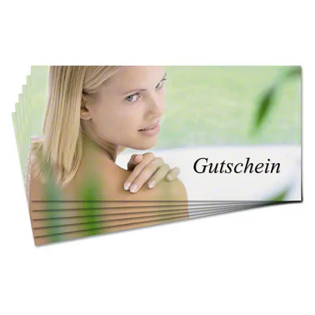 Voucher - Relax - , 25 pieces, DIN long format