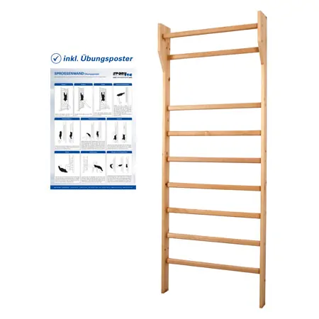 Wall bars Standard, WxH 80x210 cm, 9 bars