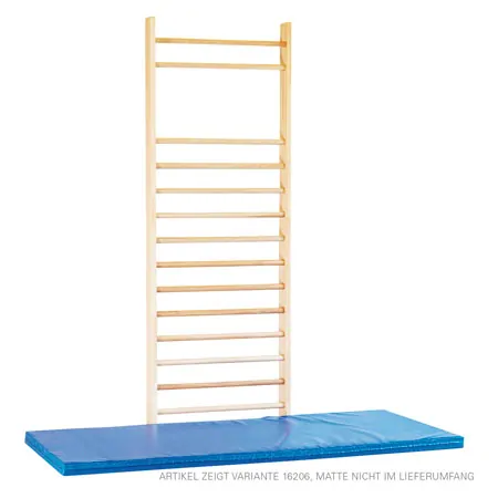 Wall bars according to DIN, WxH 100x260 cm, 16 bars