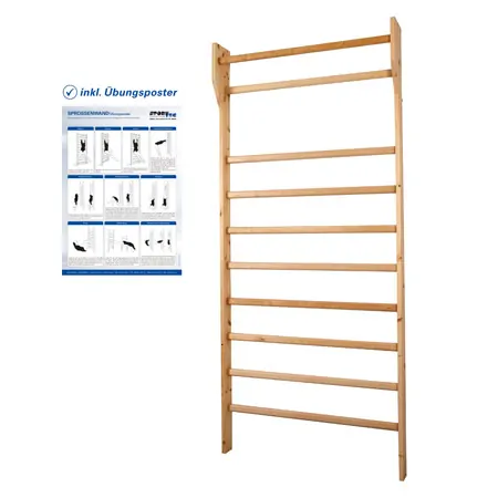 Wall bars standard, WxH 100x230 cm, 10 bars