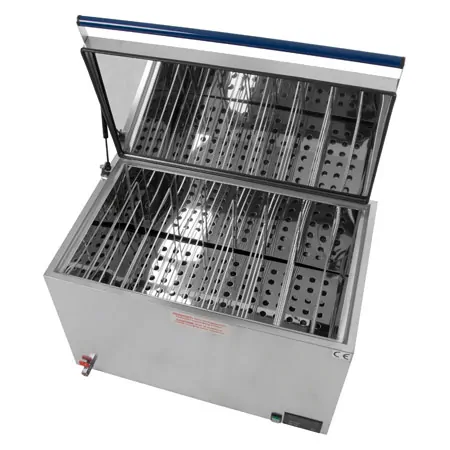 Water bath 16-130 for up to 18 heat transfer mediums, electronic