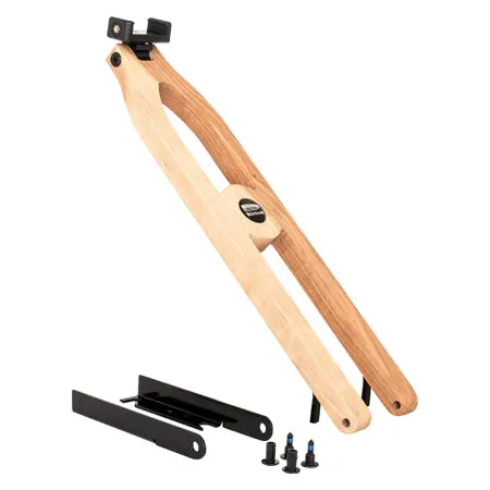 WaterRower smartphone and tablet holder, cherry
