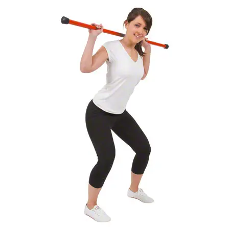 Weight bars Fit bars, 1kg,  2.8 cm x 120 cm, orange