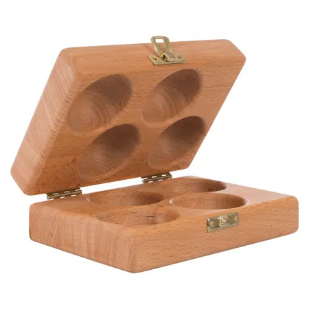 Wooden box for Thera-Band Hand Exerciser, without contents