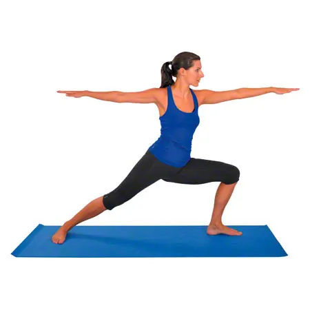Yoga mat, LxWxH 180x60x0,4 cm, blue