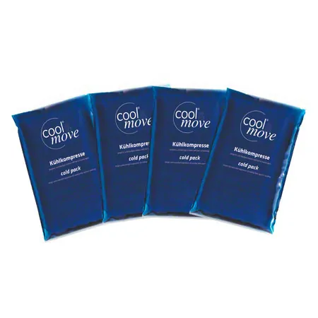 cool & move compress, 8x13 cm, 4 pieces