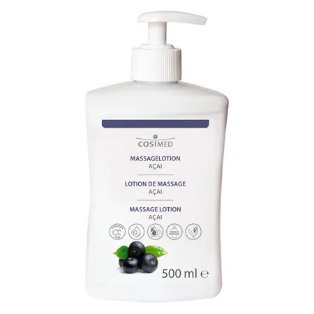 cosiMed Massagelotion Acai with push down dispenser, 500 ml