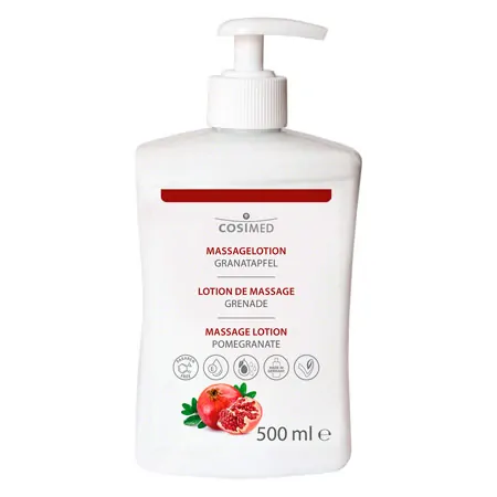 cosiMed Massagelotion Pomegranate with pushdown dispenser, 500 ml