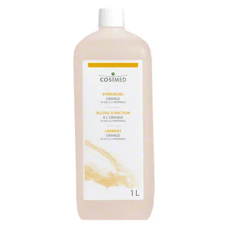 cosiMed embrocation orange, 70% IPA, 1 l