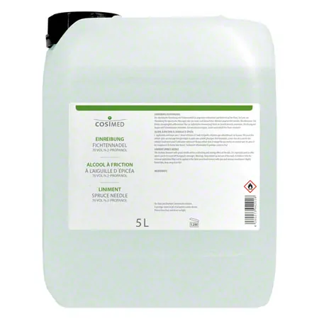 cosiMed embrocation spruce needle, 70 % IPA, 5 l