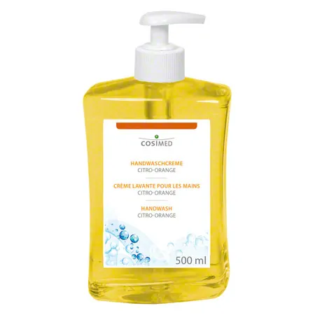cosiMed hand washing cream Citro-orange with pressure dispenser, 500 ml