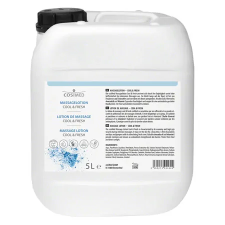 cosiMed massage lotion Cool & Fresh, 5 l