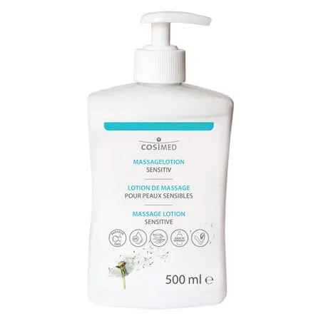 cosiMed massage lotion Sensitive with pressure dispenser, 500 ml