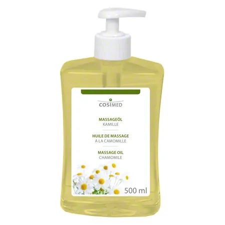 cosiMed massage oil chamomile with printing dispenser 500 ml