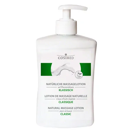 cosiMed natural massage lotion classic with pressure dispenser, 500 ml