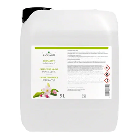 cosiMed sauna fragrance of green apple, 5 l